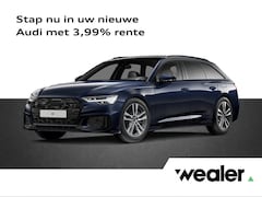 Audi A6 Avant - S edition Competition 50 TFSI e 299 PK | Panoramadak | 21" Velgen | Lederen Sportstoelen |