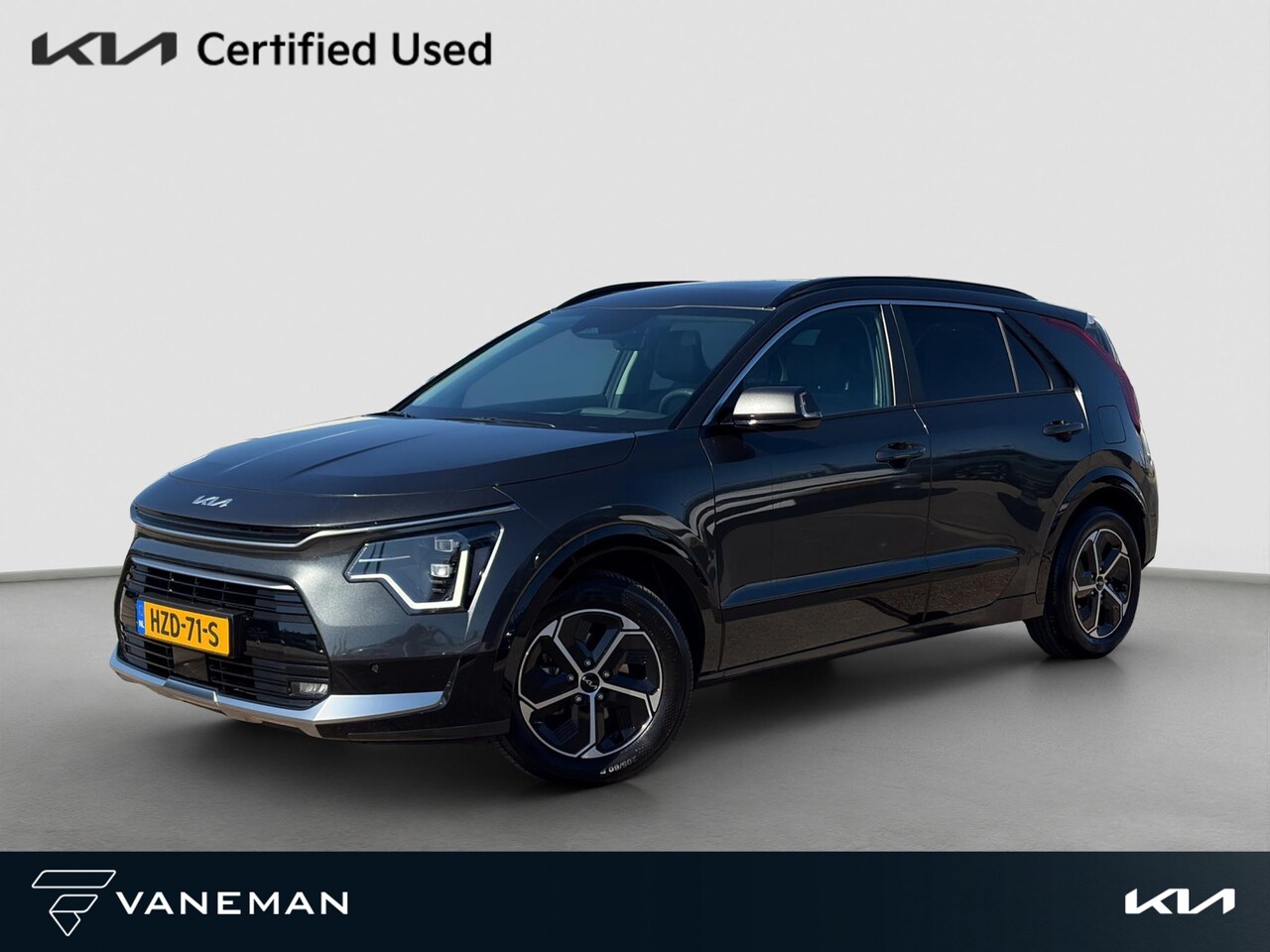 Kia Niro - 1.6 GDi Hybrid DynamicPlusLine Leder | Stoel- en Stuurverwarming | Adapt. Cruise | Schuif/ - AutoWereld.nl