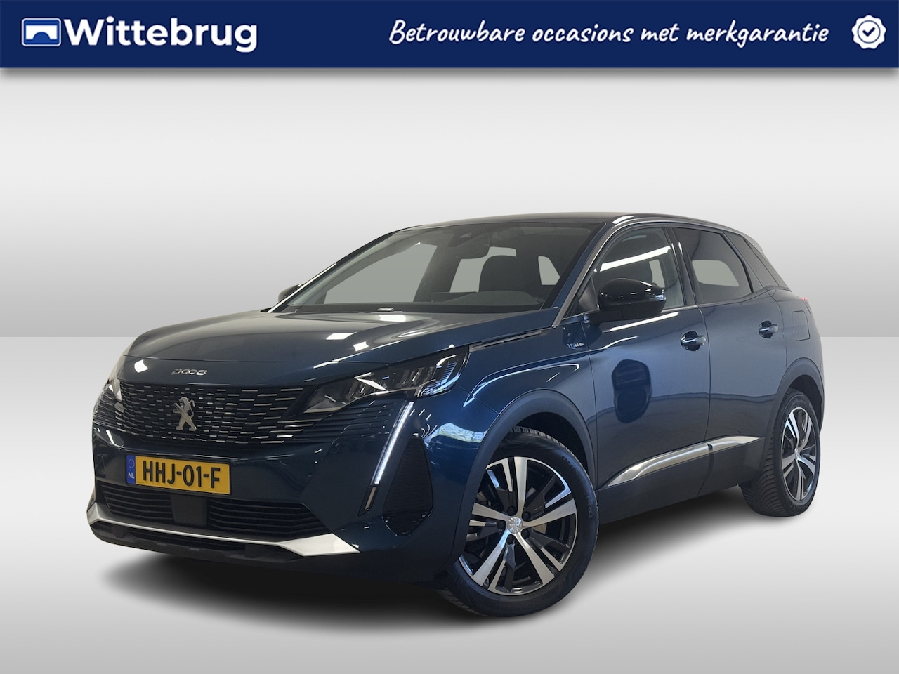Peugeot 3008 - 1.6 HYbrid 225 Blue Lease Allure Plug-in Hybride !!! - AutoWereld.nl