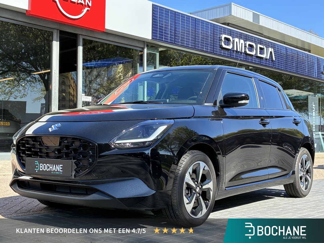 Suzuki Swift - 1.2 Style Smart Hybrid | Adaptive Cruise Control | Navigatie | Stoelverwarming | Achteruit - AutoWereld.nl