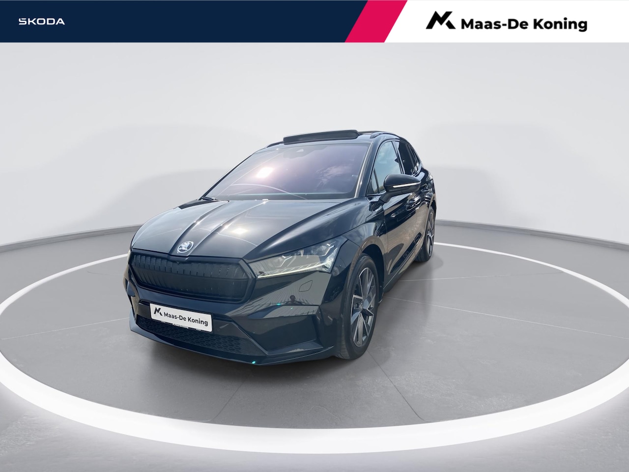 Skoda Enyaq iV - 80 Sportline 150kW/204 PK · Panoramadak · Leder/Alcantara · Apple/Android Car Play · Camer - AutoWereld.nl