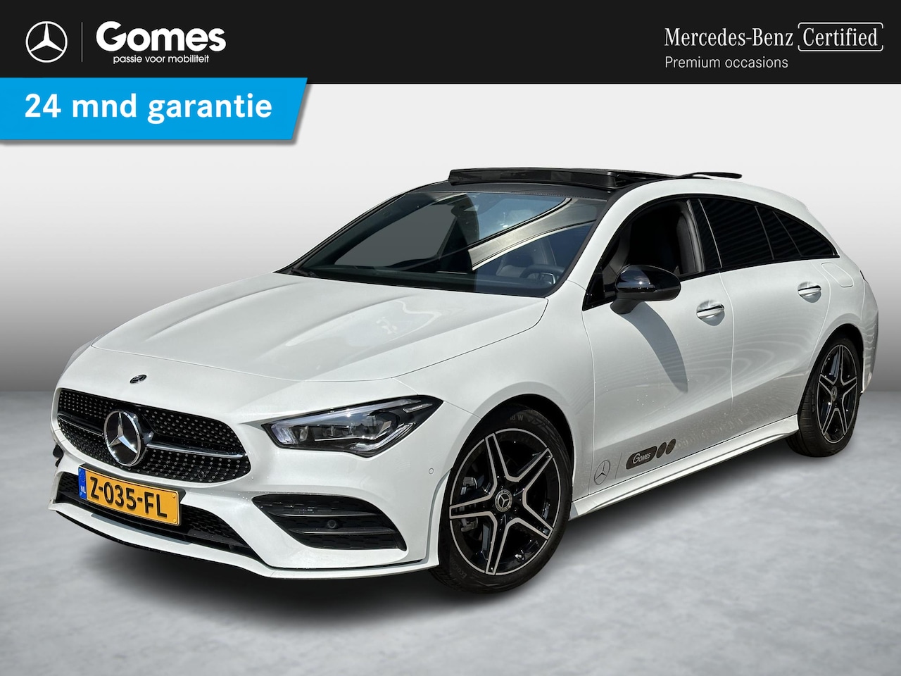 Mercedes-Benz CLA-klasse Shooting Brake - 180 AMG Line | Nightpakket | Panoramadak | Achteruitrijcamera | Stoelverwarming | Dodehoek - AutoWereld.nl