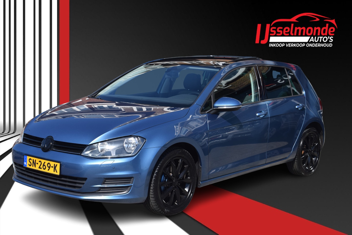 Volkswagen Golf - 1.2 TSI Highline Automaat Pano Sfeerverlichting - AutoWereld.nl