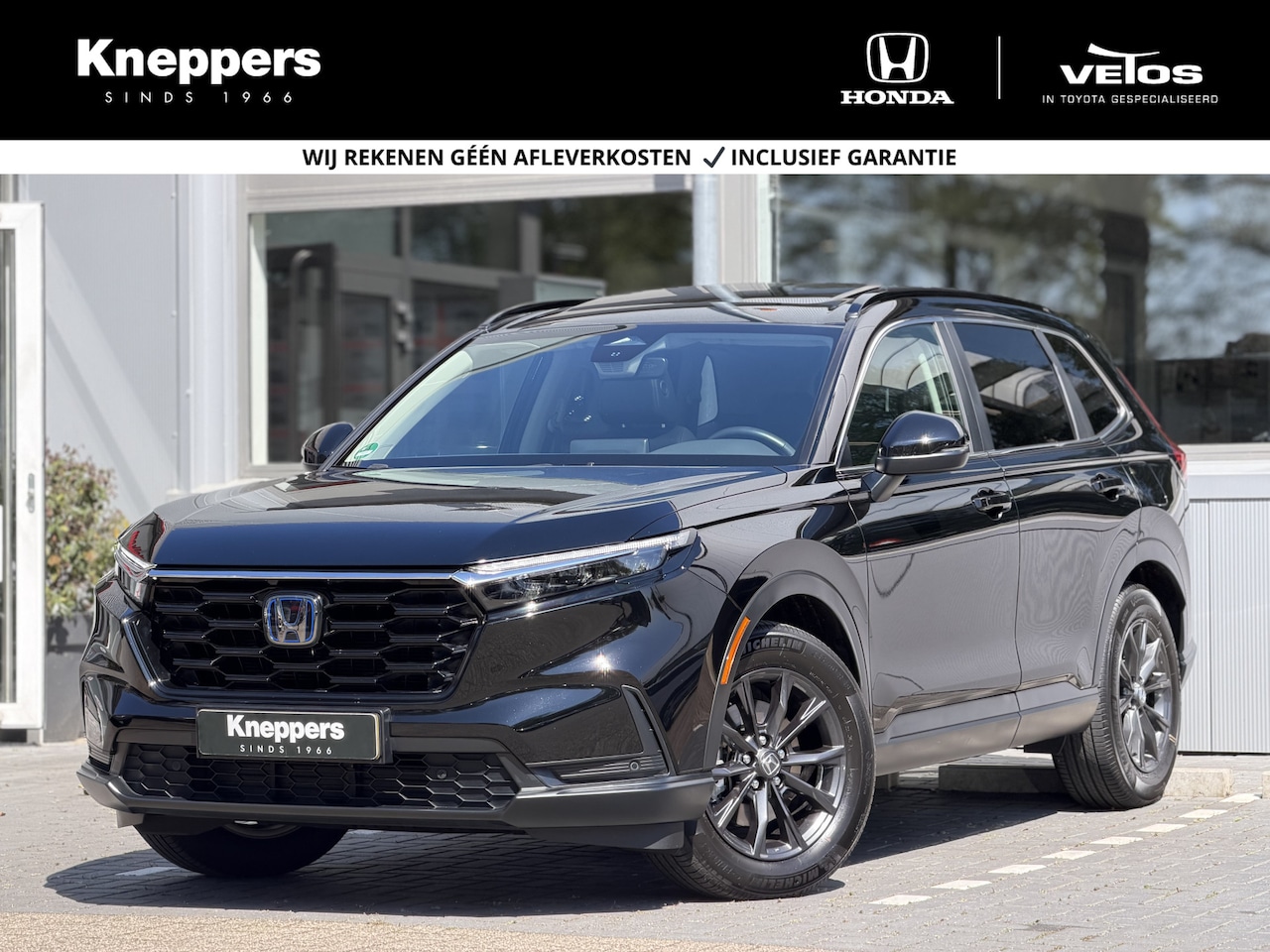Honda CR-V - 2.0 e:HEV Elegance | GEEN AFLEVERKOSTEN |  Dodehoekdetectie, Parkeersensoren, Lederen bekl - AutoWereld.nl