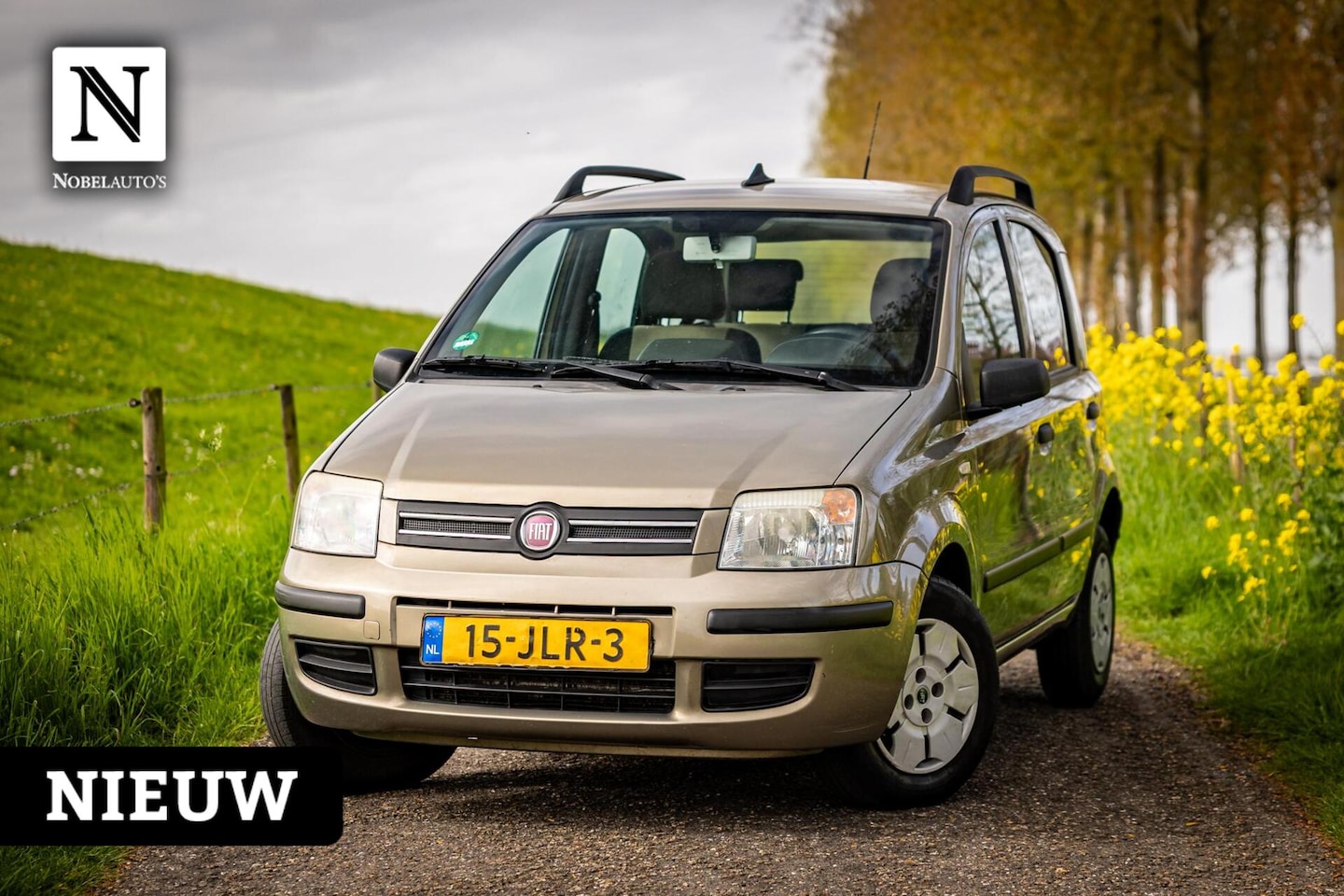 Fiat Panda - 1.2 Perlina |Automaat |Airco |Nap |Pioneer - AutoWereld.nl
