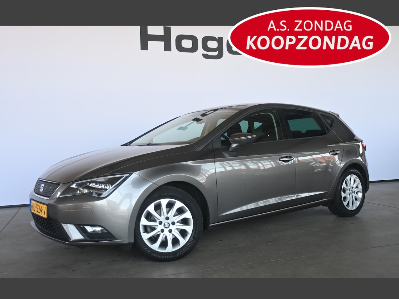 SEAT Leon - 1.0 EcoTSI Style Connect Clima Navigatie 1e Eigenaar! Goed Onderhouden! Inruil Mogelijk! - AutoWereld.nl