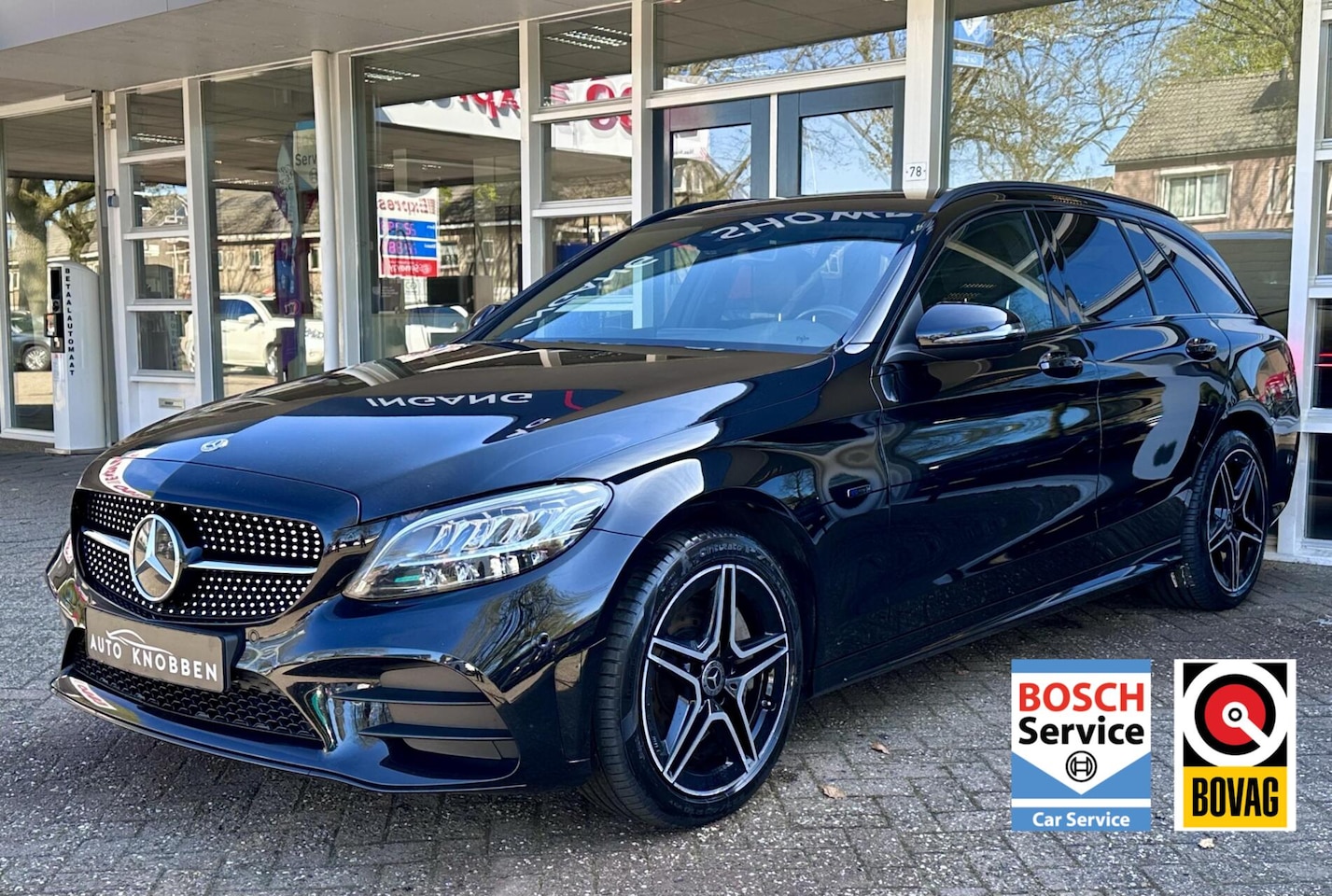 Mercedes-Benz C-klasse - 300 e AMG Line Led, Climat, Navi, Carplay, Pdc, LM.. - AutoWereld.nl