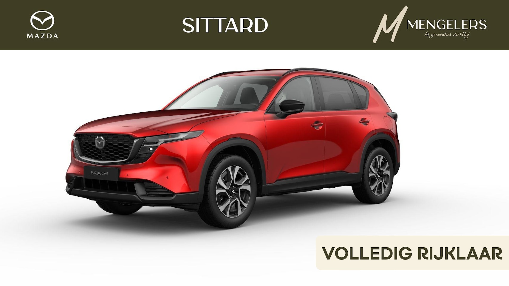 Mazda CX-5 - 2.5 E-SKYACTIV G 141 M HYBRID Exclusive-Line | Nieuw | Panoramadak | 360 Camera | 19' LM v - AutoWereld.nl