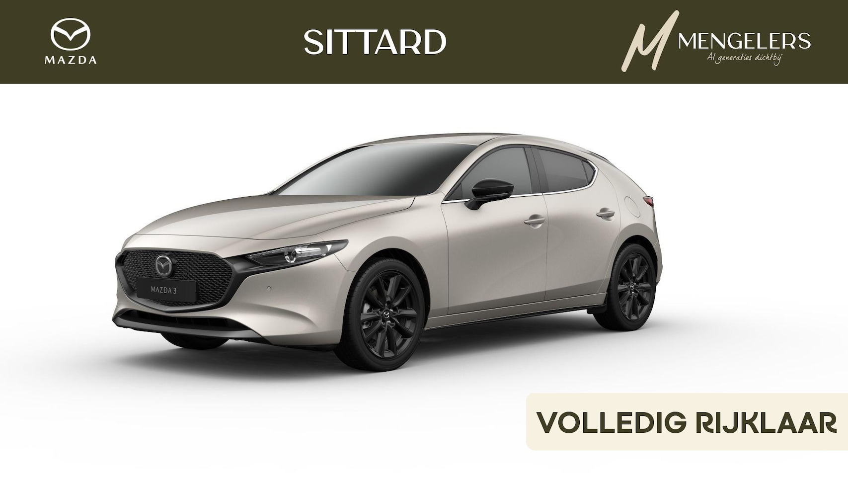 Mazda 3 - 2.5 e-SkyActiv-G M Hybrid 140 Homura | Navigatie | Camera achter | Sensoren V+A | ADD - AutoWereld.nl