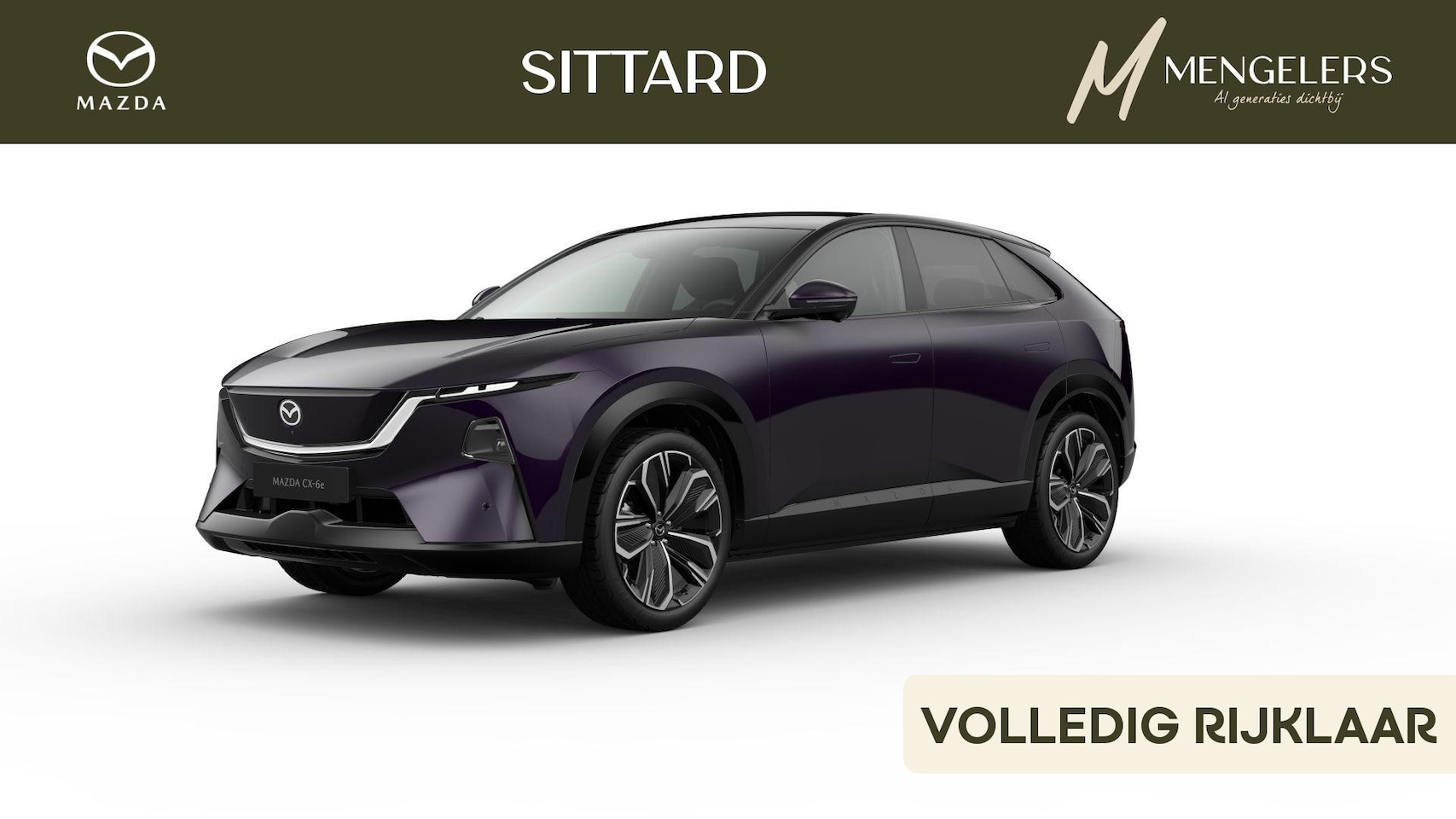 Mazda CX-6e - Takumi 78 kWh | Nieuw | 360 Camera | 21'' LM velgen | Sony Audio | Warmtepomp | 50" HUD - AutoWereld.nl