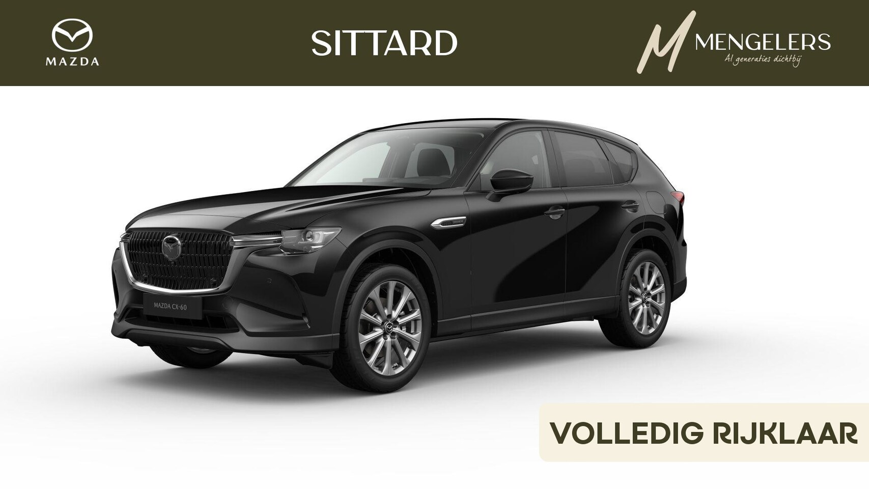Mazda CX-60 - 2.5 e-SkyActiv PHEV Exclusive-Line Business Ed. | Rijklaar | Nieuw | 20" LM Velgen | 360 C - AutoWereld.nl