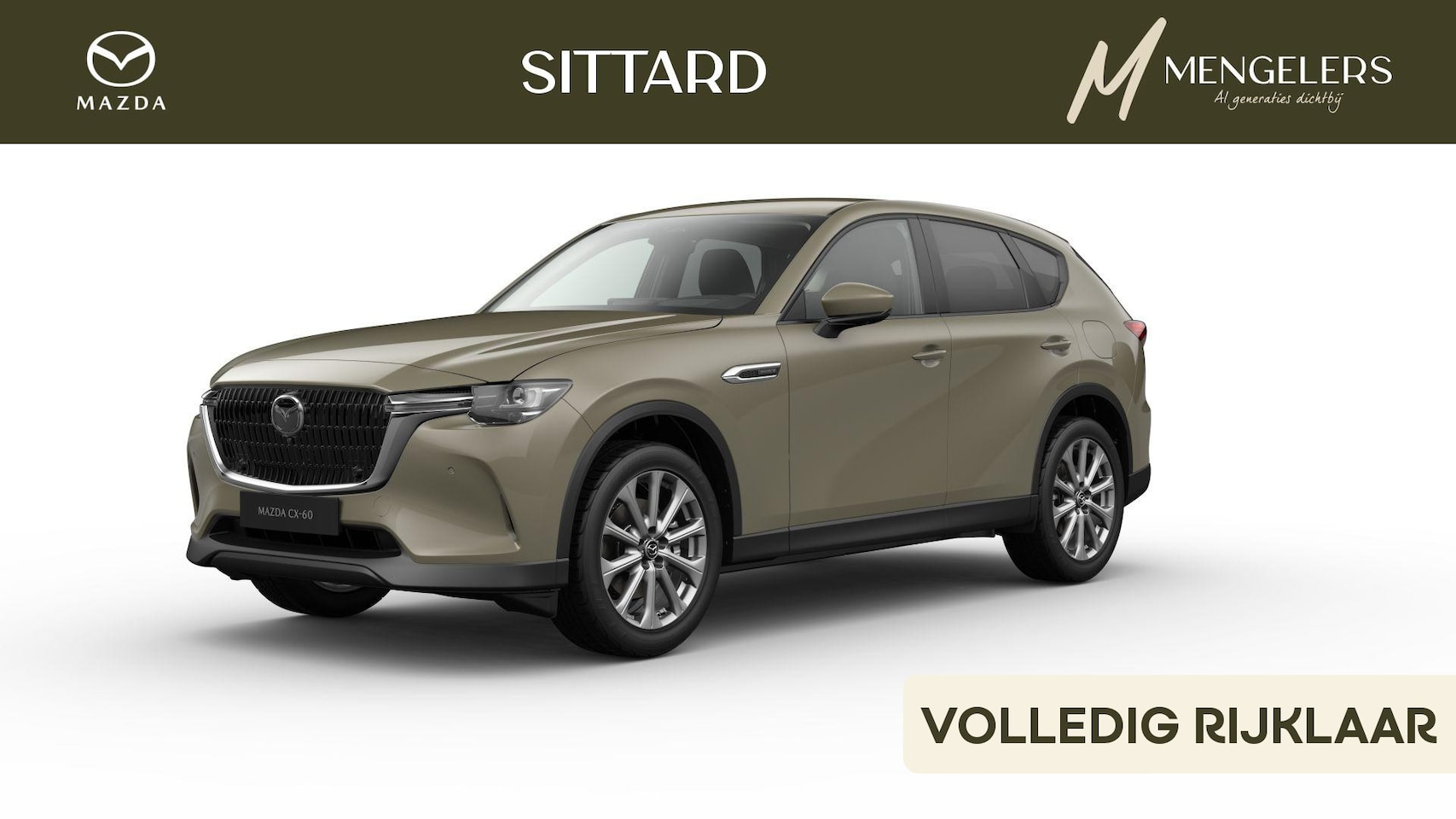 Mazda CX-60 - 2.5 e-SkyActiv PHEV Exclusive-line Bns Edition | Rijklaar | Nieuw | 20" LM Velgen | 360 Ca - AutoWereld.nl
