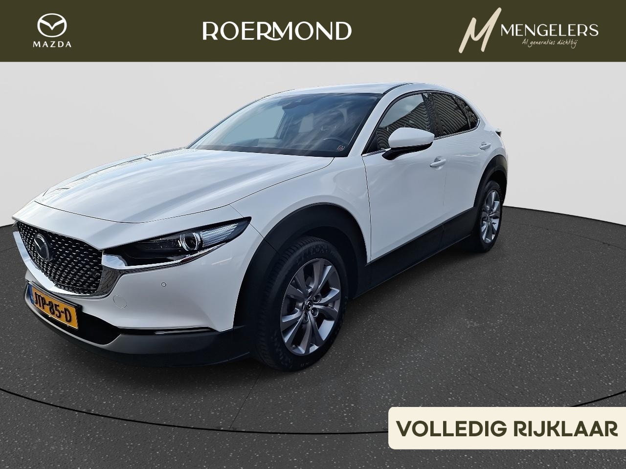 Mazda CX-30 - 2.0 e-SkyActiv-G 150 PK M Hybrid Luxury Automaat | Rijklaar | Leer | 360 Graden Camera | B - AutoWereld.nl