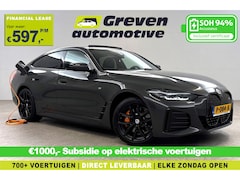 BMW i4 - eDrive40 84 kWh M-Sport | SOH 94% | Snelladen | Pano | Laser | Widescreen | Virtual | Adap