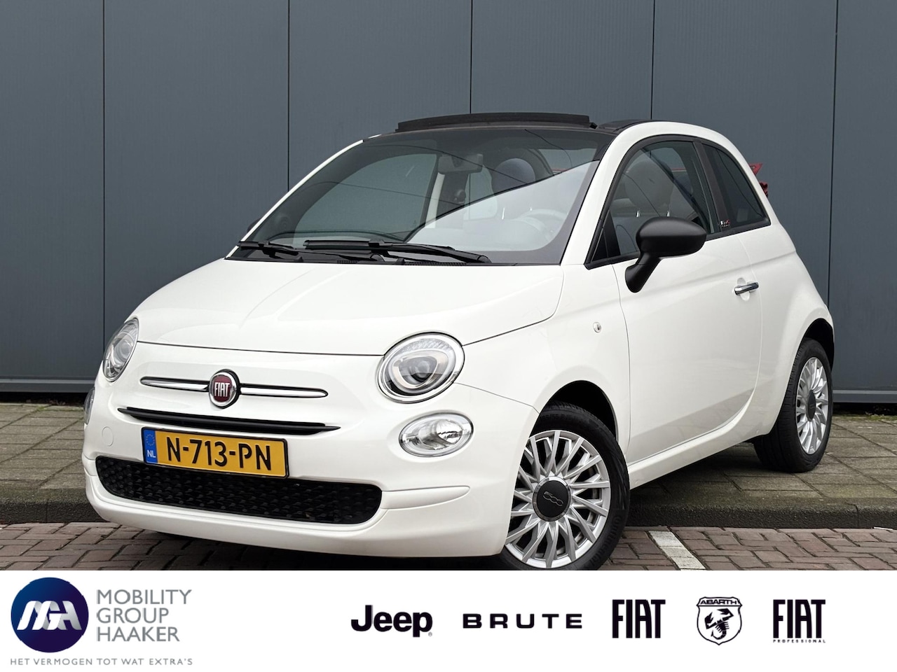 Fiat 500 C - 1.0 Hybrid Cult | Apple-Android | Cruise-control | Navigatie - AutoWereld.nl