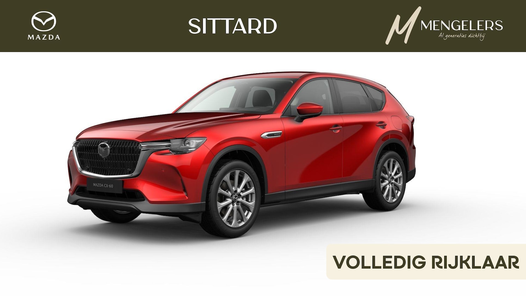 Mazda CX-60 - 2.5 e-SkyActiv PHEV Exclusive-line Bns Edition | Rijklaar | Nieuw | 20" LM Velgen | 360 Ca - AutoWereld.nl