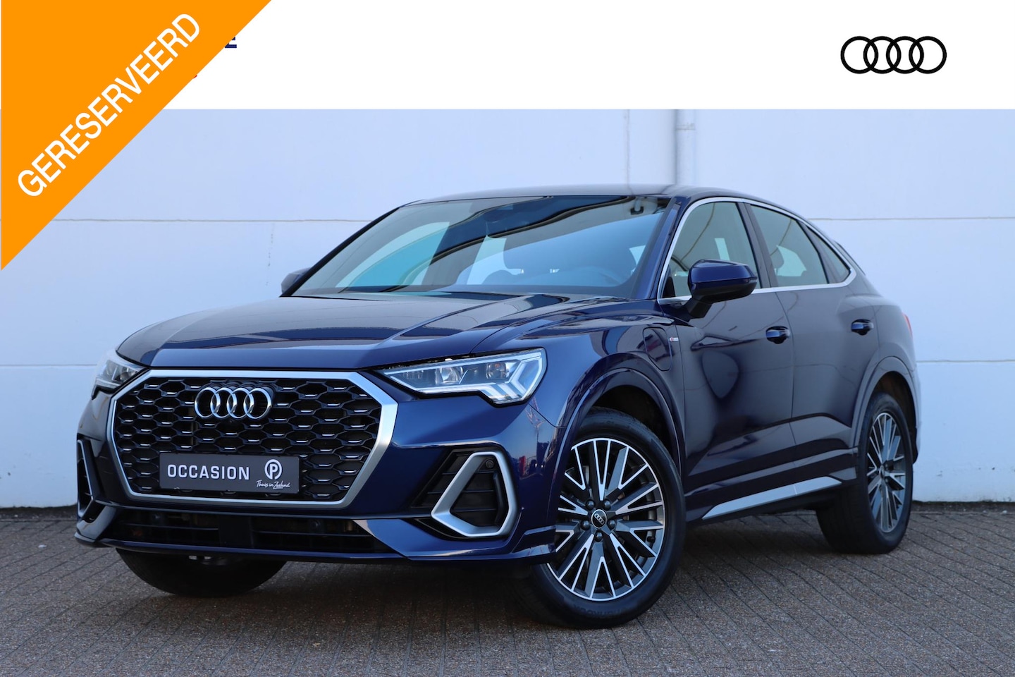 Audi Q3 Sportback - 45 TFSI e S Line 245pk S Tronic | 360 Camera | Stoelverwarming | Trekhaak - AutoWereld.nl