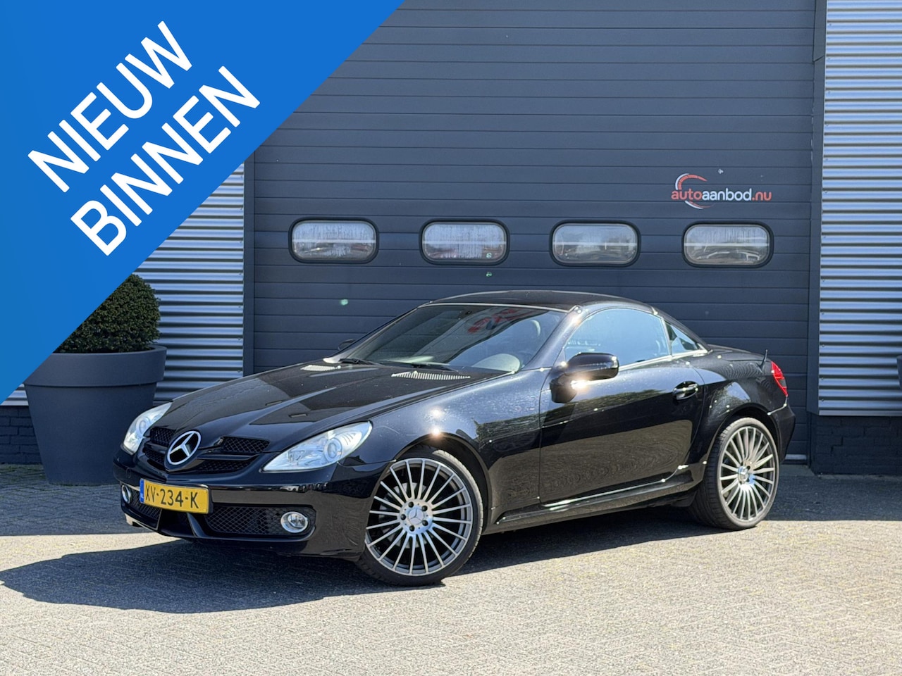 Mercedes-Benz SLK-klasse - 200 K. | Navigatie | 19 Inch Lichtmetalen Velgen | Stoel/Nek Verwarming | Cruise Control | - AutoWereld.nl
