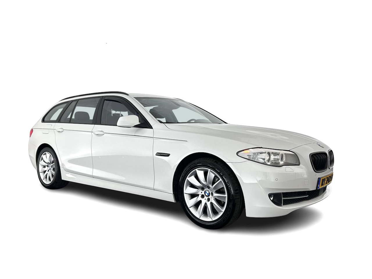 BMW 5-serie Touring - 520d Shadow-line *BI-XENON | NAVI-FULLMAP | HEATED-COMFORTSEATS | ECC | KEYLESS | PDC | CR - AutoWereld.nl