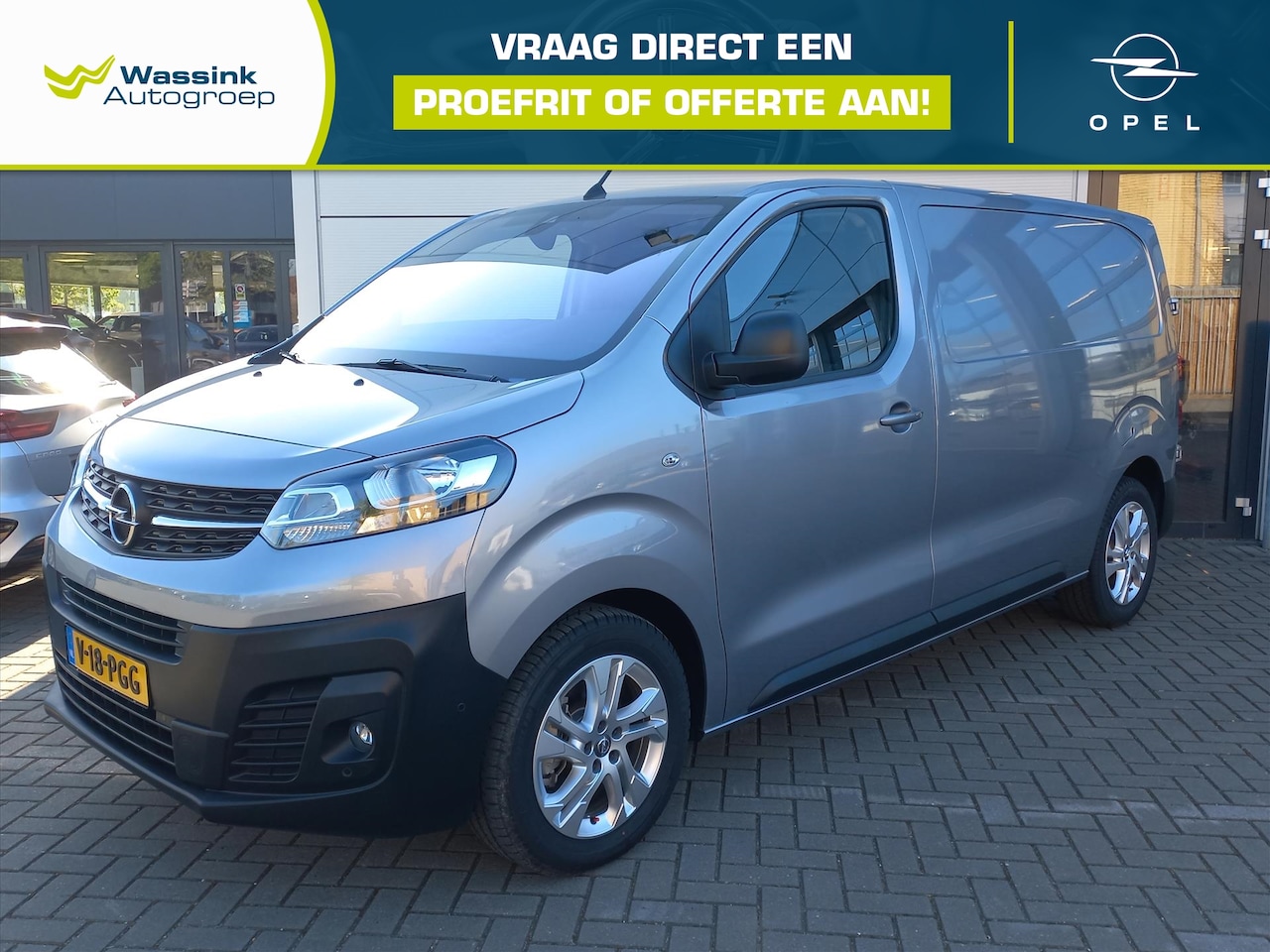 Opel Vivaro - 2.0TD 177pk Innovation Automaat L2H1 | Climate control | Navigatie | LM-velgen | Camera | - AutoWereld.nl