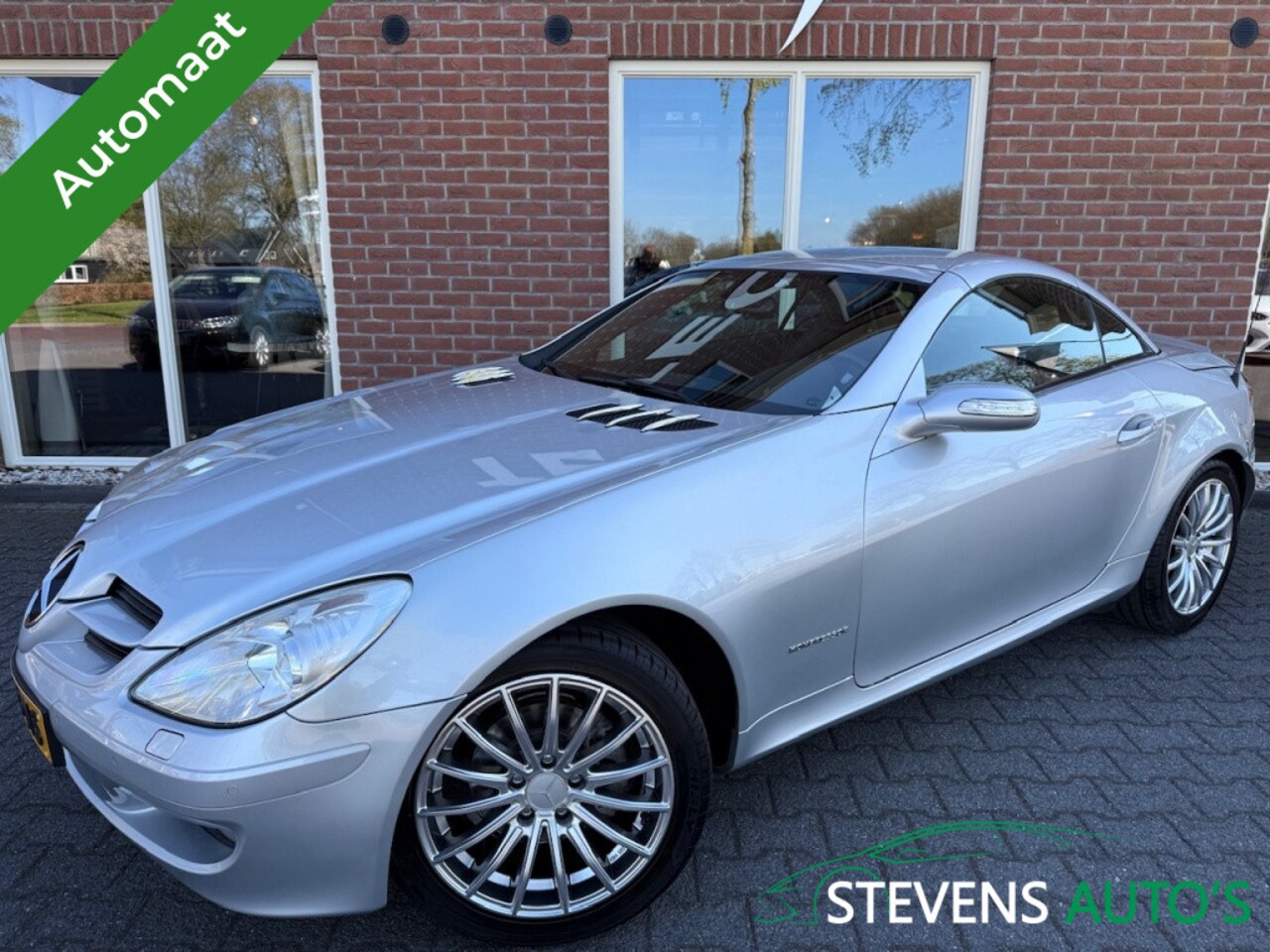 Mercedes-Benz SLK-klasse - 200 K.Automaat LEER / STOELVERW. / XENON / 18 INCH LMV - AutoWereld.nl