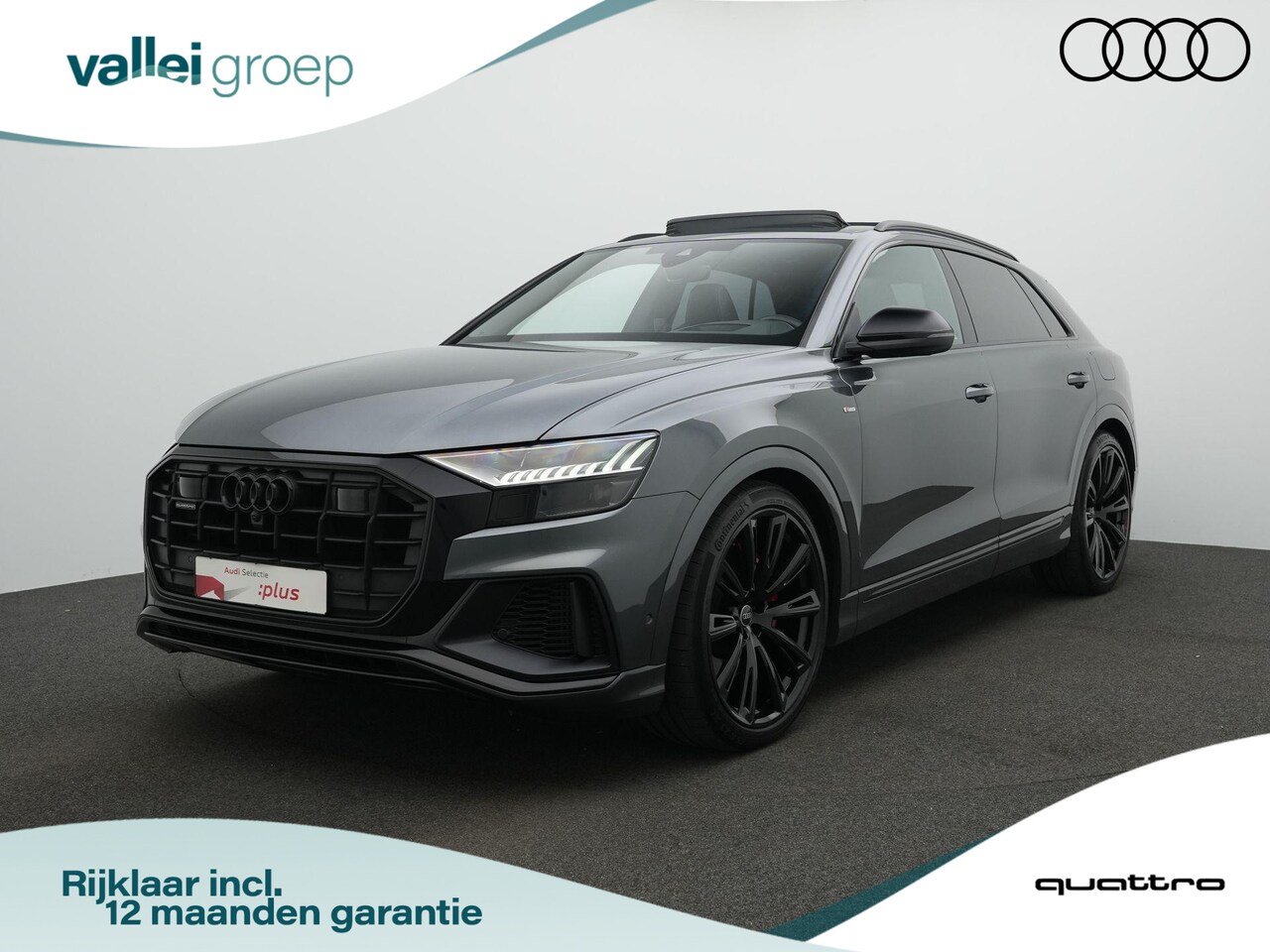 Audi Q8 - 60 TFSI e Quattro Pro Line S Competition / S-Line | Panoramadak | Trekhaak | Sportstoelen - AutoWereld.nl