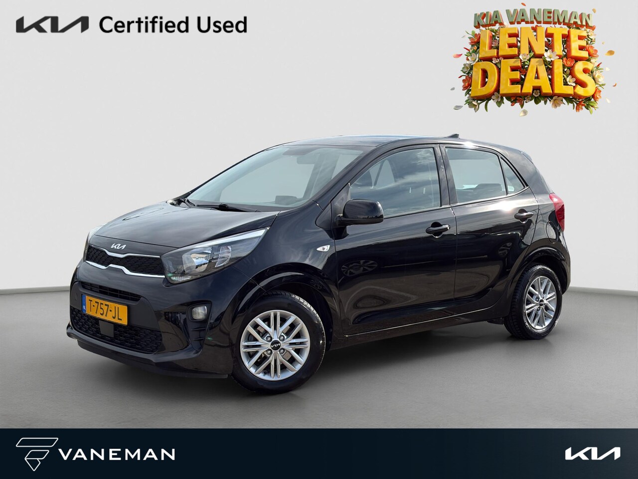 Kia Picanto - 1.0 DPi DynamicLine Cruise | Apple Carplay & Android Auto | Camera | Airco | - AutoWereld.nl