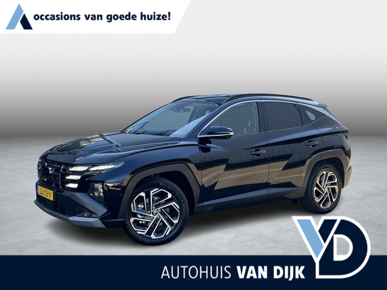 Hyundai Tucson - 1.6 T-GDI PHEV Premium | NIEUWE AUTO!/Plug-in/Leder/Navi/Adapt.Cruise/Stoel&Stuurverwarmin - AutoWereld.nl