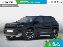 Jeep Compass - First Edition 74 kWh | Adapt. Cruise | Camera | Carplay | 20" | Elektr. A-Klep | Navi | Wi