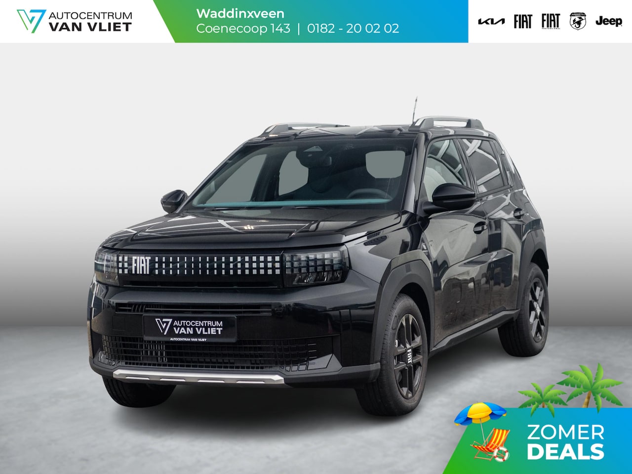 Fiat Grande Panda - 1.2 Hybrid ICON | Automaat | Pack Style | PDC | Airco | Apple Carplay | Cruise - AutoWereld.nl