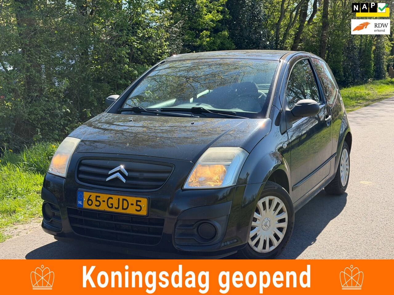 Citroën C2 - 1.1i Furio | Airco + Elektrische ramen | - AutoWereld.nl