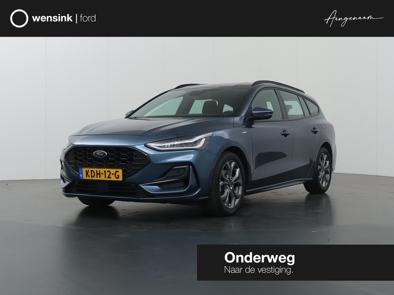 Ford Focus Wagon - 1.0 EcoBoost Hybrid ST Line | Parkeercamera | Climate Control | Navigatie | Cruise Control - AutoWereld.nl