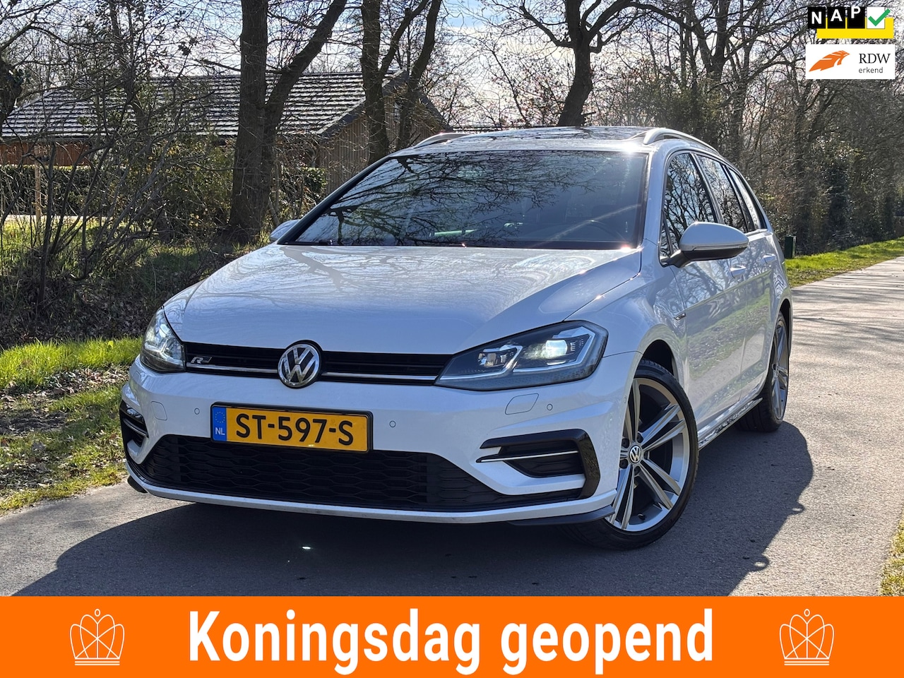 Volkswagen Golf Variant - 1.5 TSI Highline Business R | DSG + Cruise + Pano | - AutoWereld.nl