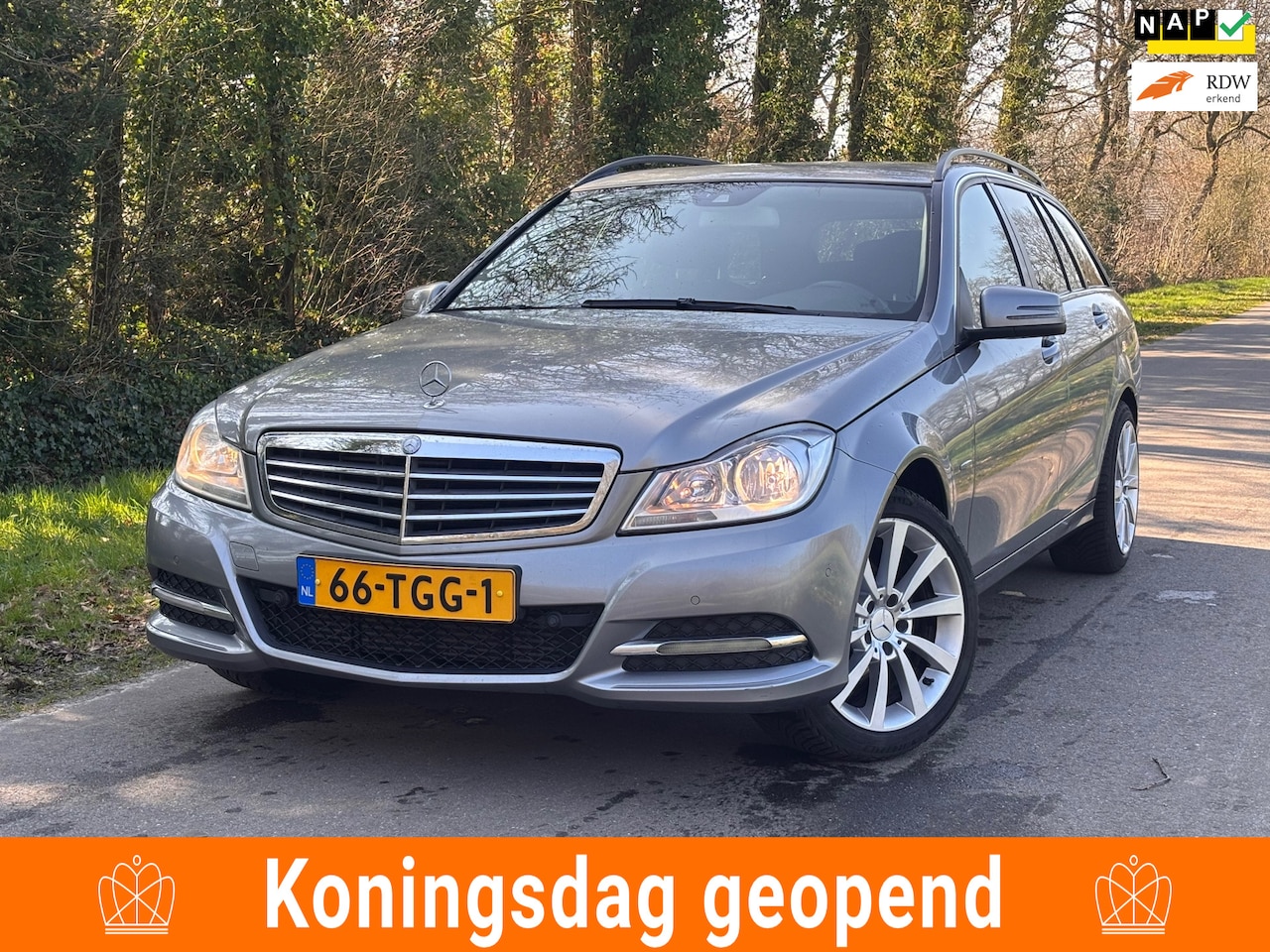 Mercedes-Benz C-klasse Estate - 180 Business Class | Cruise control + Navi | - AutoWereld.nl