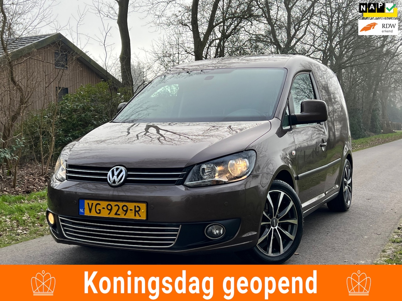 Volkswagen Caddy - 1.6 TDI Comfortline| ''138.000 KM'' + Cruise + Navi + Airco Nu € 7.450,-!!! - AutoWereld.nl