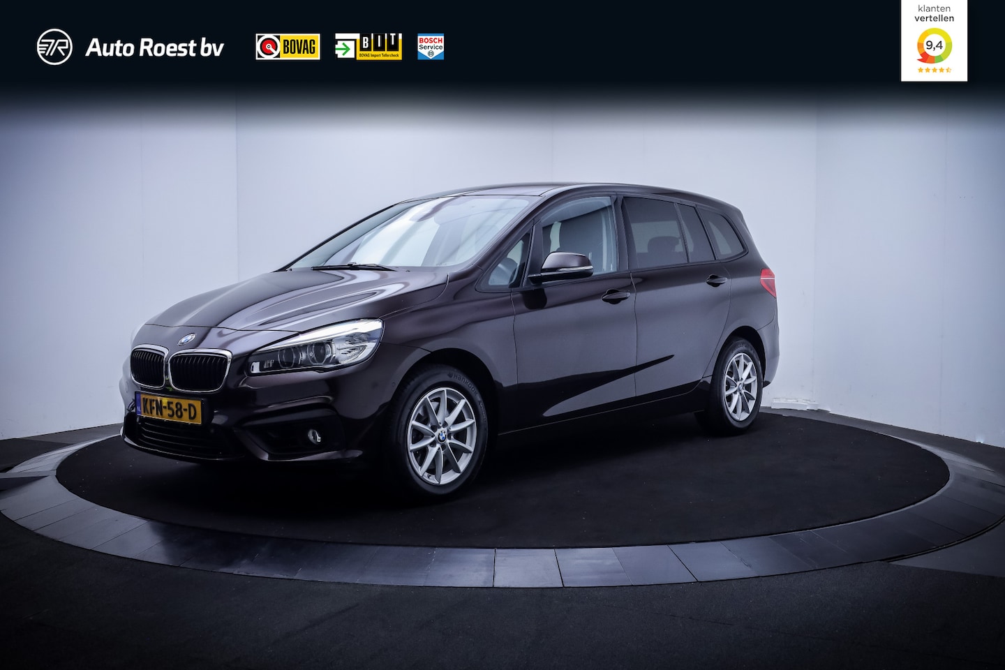 BMW 2-serie Gran Tourer - 218i 7p. Executive FULL LED | NAVI | DAB | STOELVERW | CLIMA | CRUISE | PDC V+A | AFN TREK - AutoWereld.nl