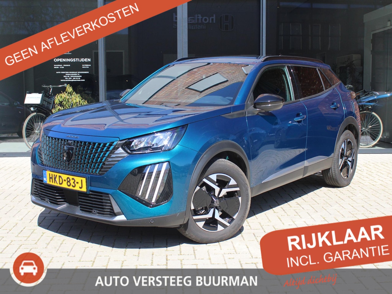 Peugeot 2008 - 1.2 Hybrid 136 Allure Camera voor en achter, Stoelverwarming, Keyless entry en Trekhaak - AutoWereld.nl