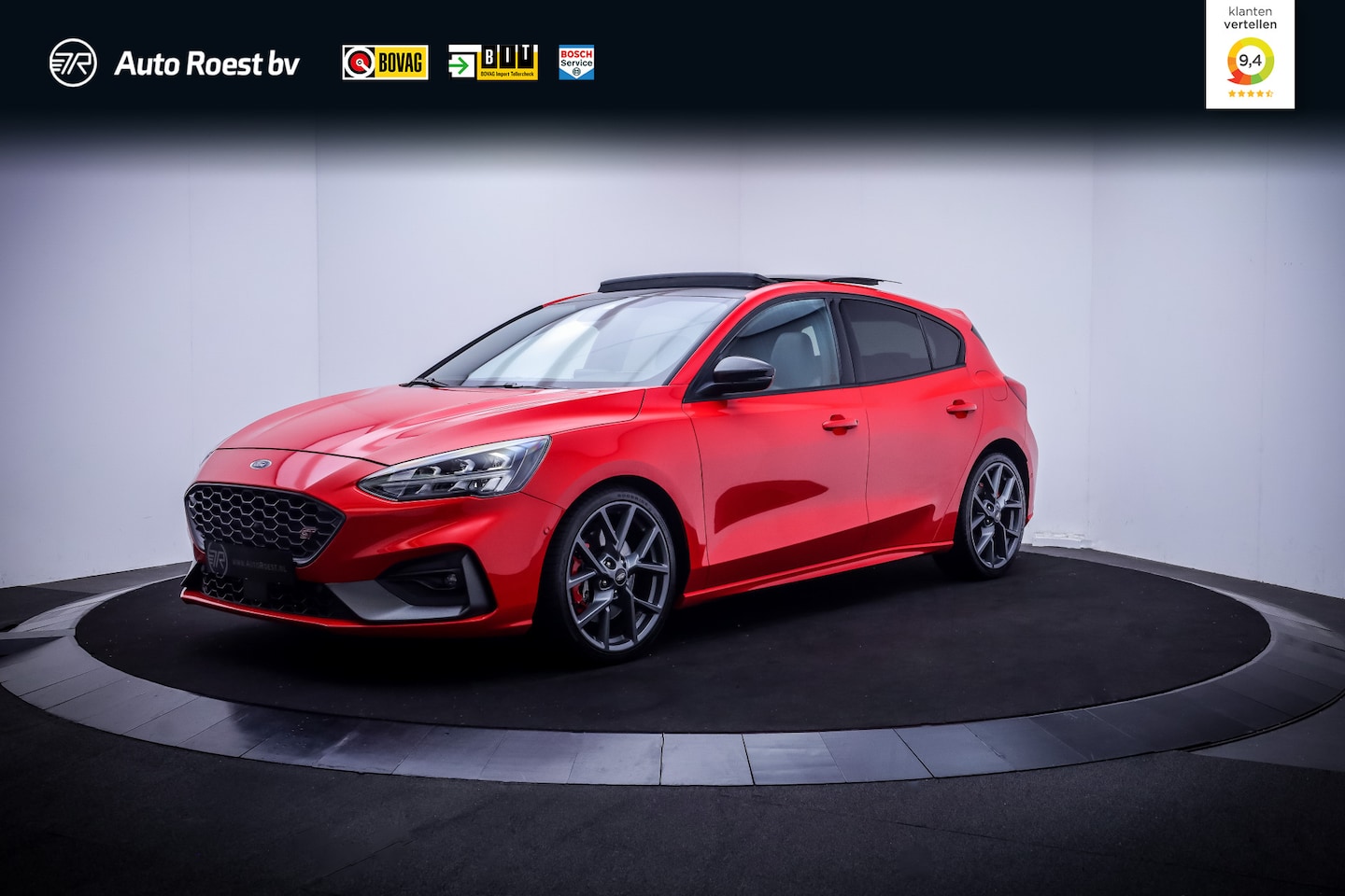 Ford Focus - 2.3 280Pk Aut ST-3 Performance Pack PANO | HEAD UP | FULL LED | B&O | ACC | BLINDSPOT | ST - AutoWereld.nl