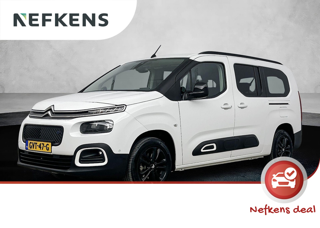 Citroën ë-Berlingo XL - 136 pk Live 50 kWh | Trekhaak | Carplay | Climate Control | Navigatie | Dodehoekbewaking | - AutoWereld.nl