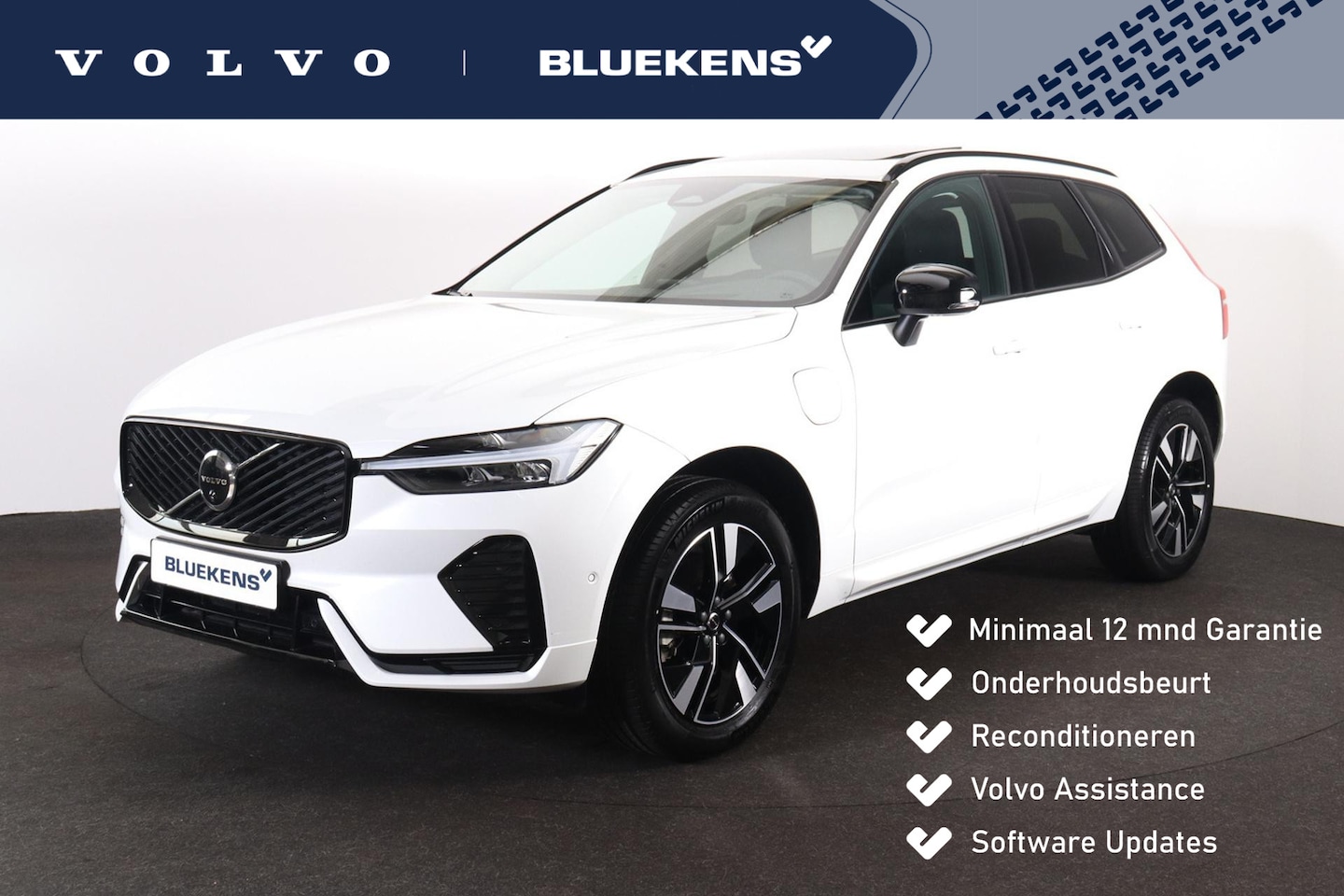 Volvo XC60 - T6 Recharge AWD Plus Dark - Panorama/schuifdak - IntelliSafe Assist & Surround  - 360º Cam - AutoWereld.nl