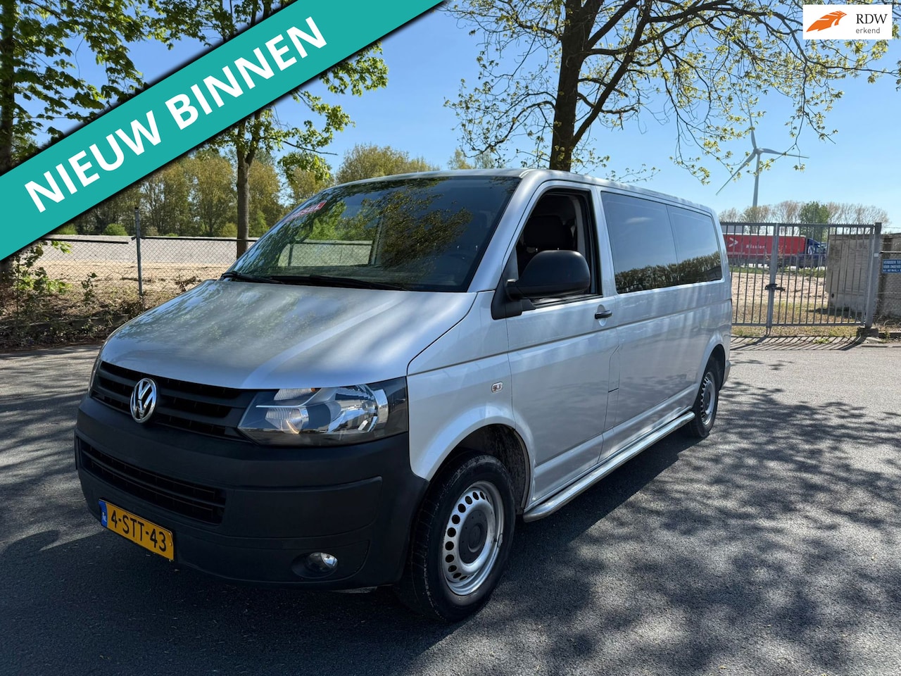 Volkswagen Transporter Kombi - 2.0 TDI L2H1 BM Comfortline 9 PRSN UITVOERING MET AIRCO - AutoWereld.nl