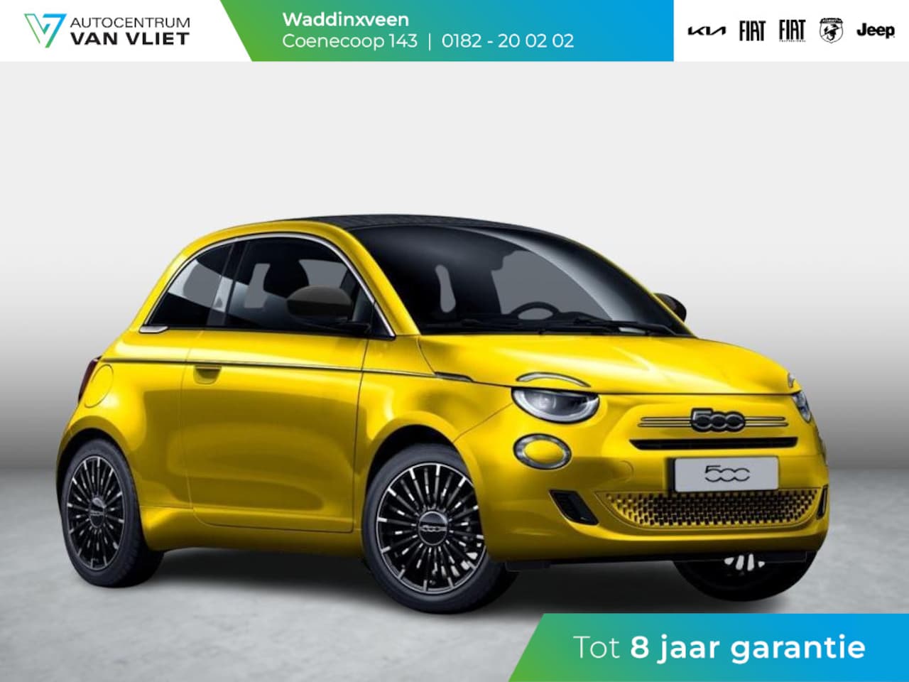 Fiat 500 C - Hybrid La Prima Cabrio | Clima | LED | PDC | JBL Premium Audio | 17" | Camera | BSM | Cann - AutoWereld.nl