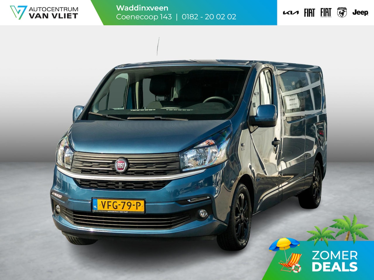 Fiat Talento - 2.0 MultiJet L2H1 Business Pro DC | Trekhaak | Camera | LM | Kenwood Navi - AutoWereld.nl