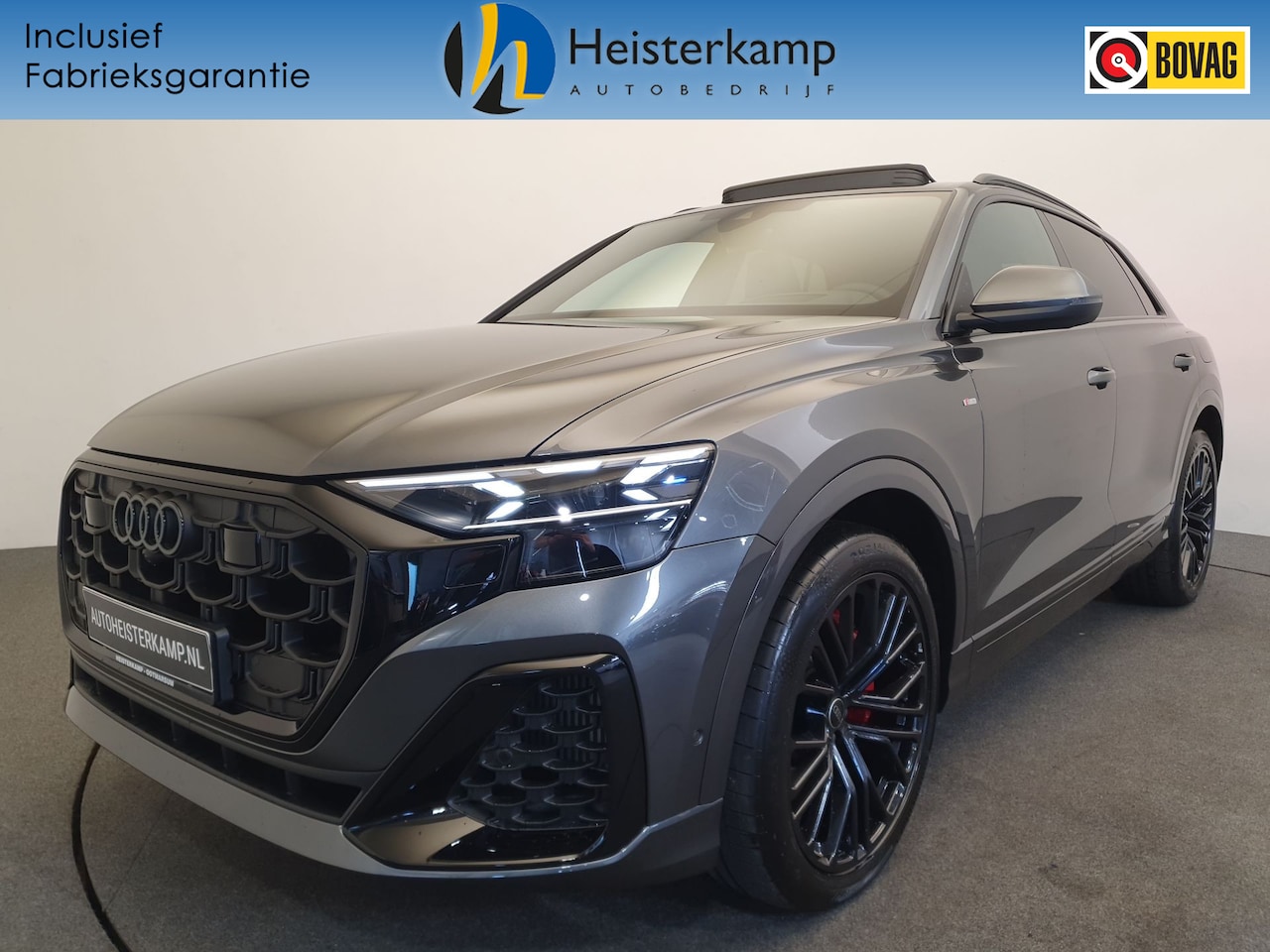 Audi Q8 - 55 TFSI e quattro Pro Line S Wegklapbare trekhaak, Pano, HUD, B&O - AutoWereld.nl