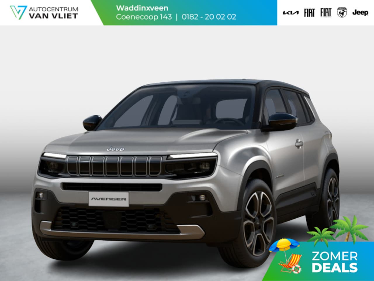 Jeep Avenger - 1.2 e-Hybrid Summit | Winter Pack | Schuif/Kanteldak | Infotaiment&Convenience Pack | Bico - AutoWereld.nl