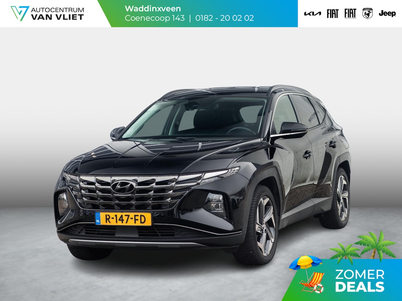 Hyundai Tucson - 1.6 T-GDI PHEV Comfort Smart 4WD l Stoel Stuurverwarming l Navigatie l Android auto en App - AutoWereld.nl