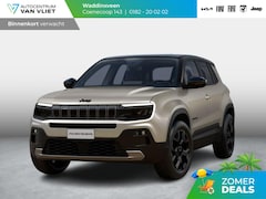 Jeep Avenger - Black Edition 54 kWh | Schuif/Kanteldak | Winter Pack | Infotainment&Convenience Pack | Bi
