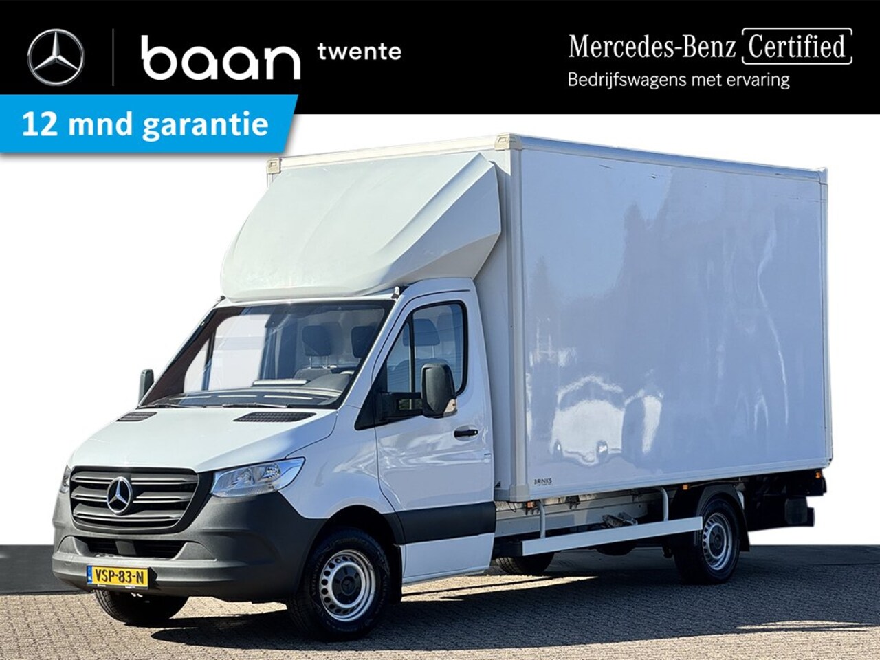 Mercedes-Benz Sprinter - 317 Bakwagen + Laadklep | Dhollandia | Garantie tm 12-2027 - AutoWereld.nl
