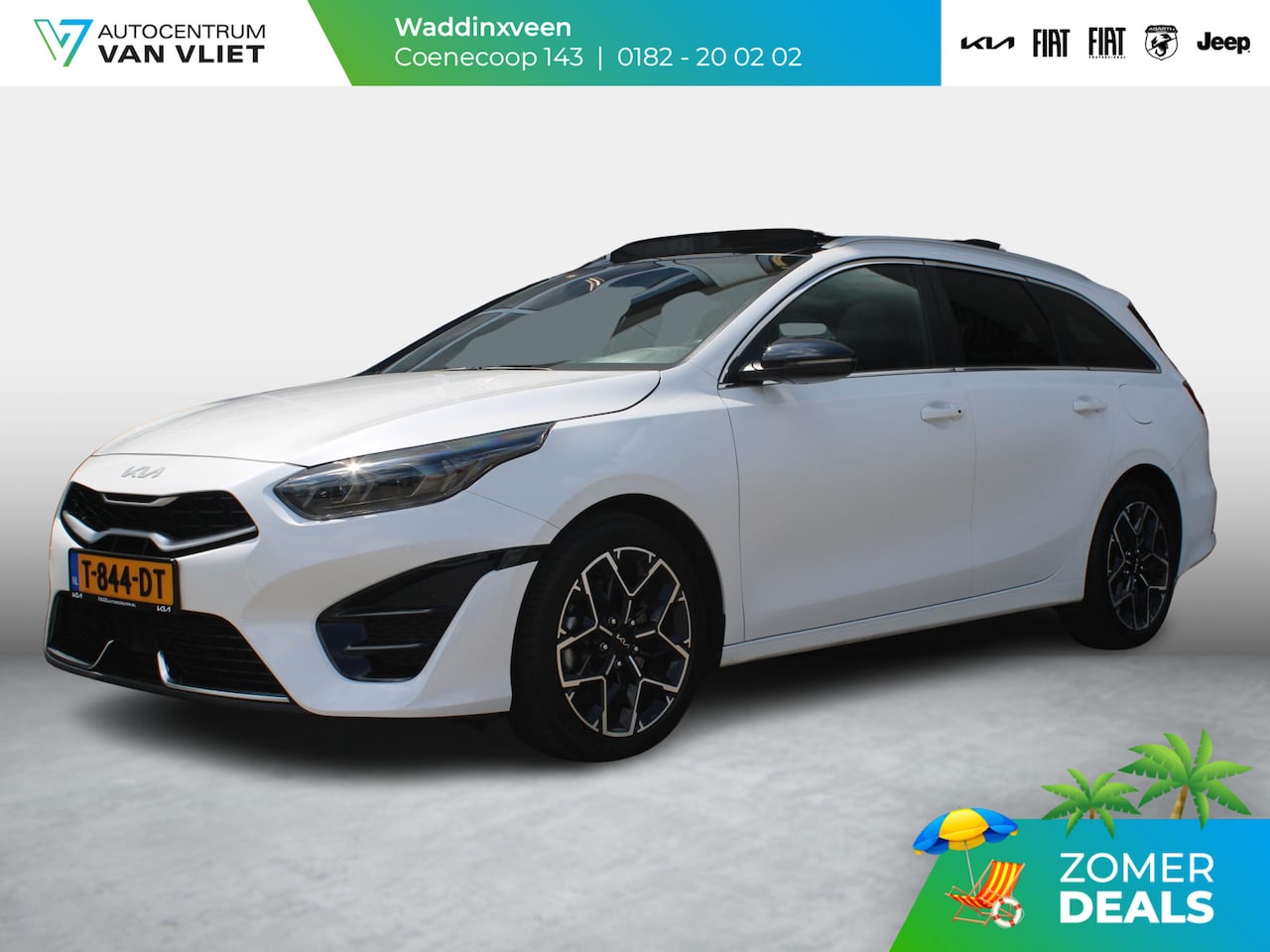 Kia Cee'd Sportswagon - Ceed 1.0 T-GDi GT-Line | LED | Carplay | Schuif-/Kanteldak | Clima | Camera | Navi | Camer - AutoWereld.nl