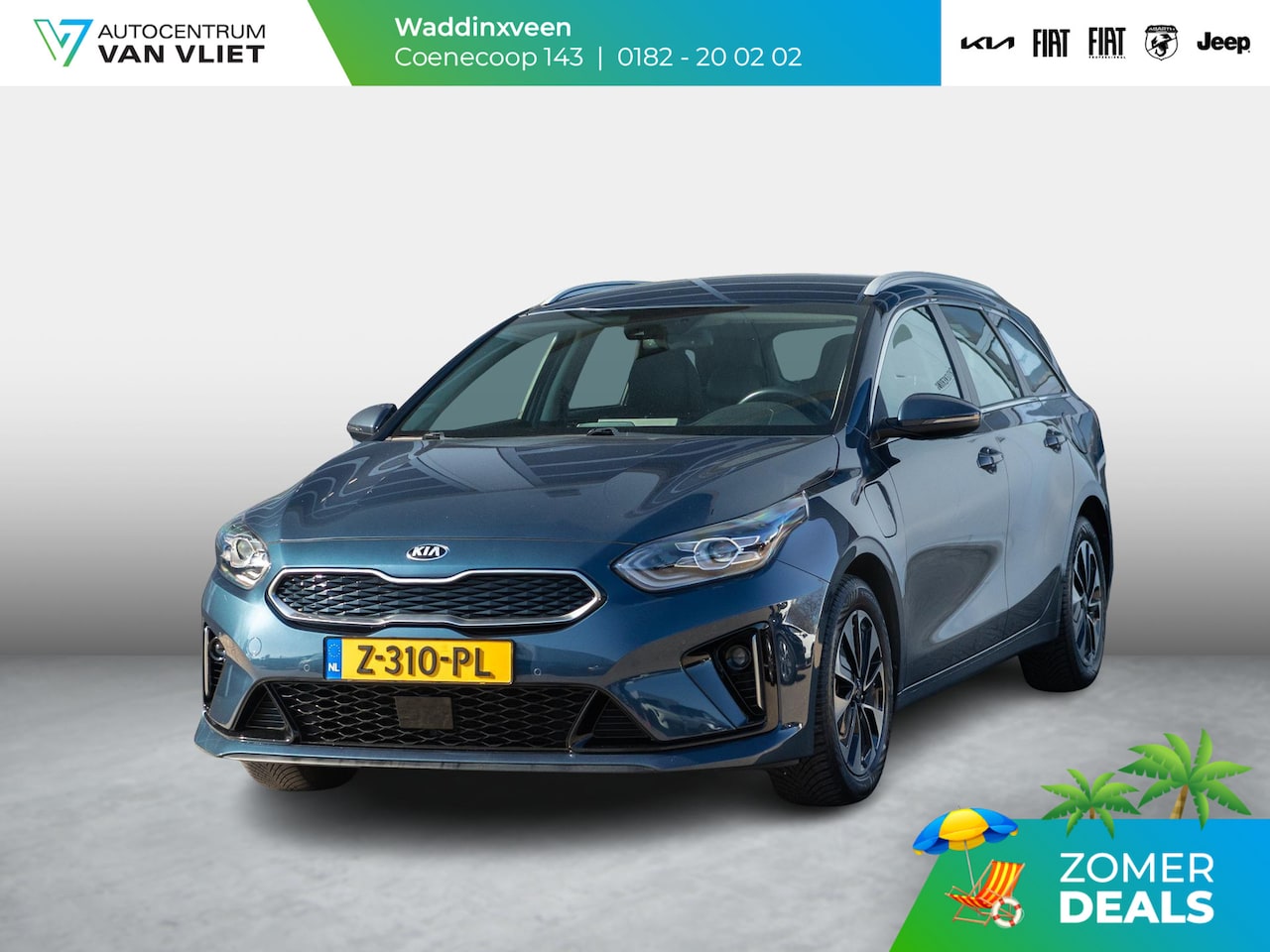 Kia Cee'd Sportswagon - Ceed 1.6 GDI PHEV DynamicPlusLine Stoel stuurwiel verwarming l El. verstelbare stoelen inc - AutoWereld.nl